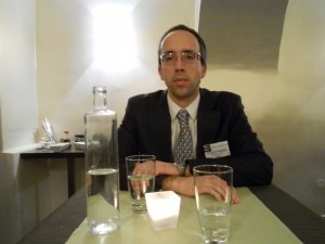 Alessio Rozzi, sommelier di Trieste, titolare di Enoteca Adriatica